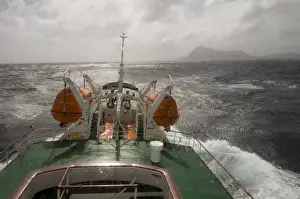 Antarctic Dream navigation on rough seas near Cape Horn, Drake Passage