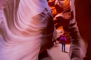 Antelope Canyon, Navajo Tribal Park, Page, Arizona, United States of America, North