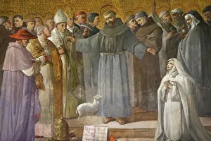 Stereotypical Prints: Anthony of Padua, St. Anthony of Padua Church, Rome, Lazio, Italy, Europe