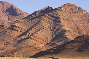 Atlas Mountains Prints: Anti Atlas mountains between Tata and Tafraoute, Morocco, North Africa, Africa