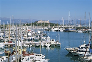 Antibes Prints: Antibes, Alpes-Maritimes, Cote d Azur, French Riviera, Provence, France