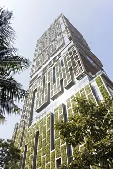 Mumbai Prints: Antilia, the Ambani building, most expensive private property in the world