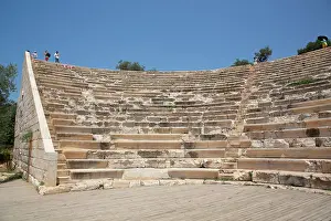 Theater Prints: Antiphellos Theater (Helenistic), 1st Century BC, Kas, Antalya, Turkey