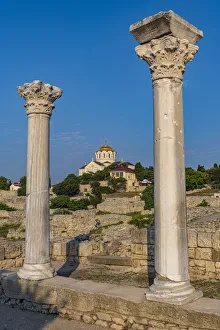 Antique Chersonesos, UNESCO World Heritage Site, Sewastopol (Sevastopol), Crimea, Russia