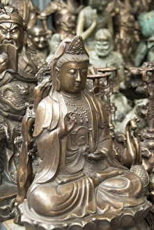 Market Place Prints: Antiques and crafts for sale, Panjiayuan Market, Beijing, China, Asia