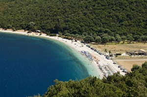 Cephalonia Prints: Antisamos Beach near Sami
