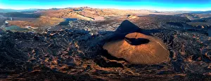Crater Prints: Antofagasta Volcano and Laguna Escondida