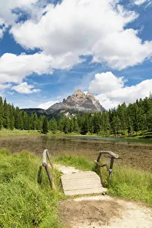 Antorno Lake Prints: Antorno Lake, Tre Cime di Lavaredo