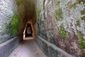 Antro della Sibilla, Cave of the Sibyl, Cumae, Bacoli, Pozzuoli, Naples, Campania