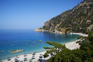 Karpathos Prints: Apella Beach, Karpathos, Dodecanese, Greek Islands, Greece, Europe