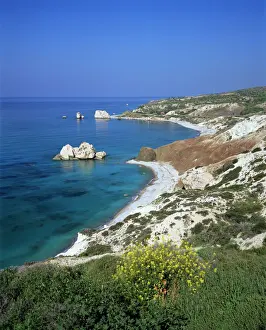 Day Time Prints: Aphrodites Rock, Paphos, UNESCO World Heritage Site
