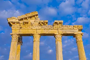 Apollo Temple, Side, Antalya Province, Turkey, Asia Minor, Eurasia