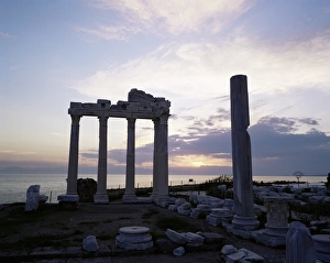 Apollo Prints: Apollo temple at sunset