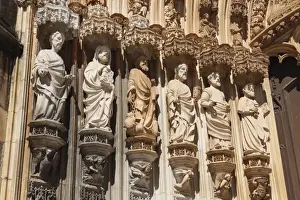 Batalha Prints: Apostles on the doorway of Batalha Abbey (Mosteiro de Santa Maria da Vitoria)