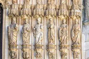 Batalha Prints: Apostles on the main entrance to the Dominican Abbey of Santa Maria de Vitoria