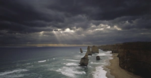 Weather Prints: The Twelve Apostles, Port Campbell, Victoria, Australia, Pacific