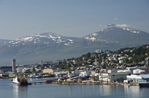 Tromso Prints: Approaching Tromso, Norway, Scandinavia, Europe