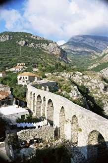 Podgorica Prints: Aqueduct dating from the 17th century