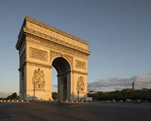 Arc De Triomphe Prints: Arc de Triomphe de l Etoile, Paris, Ile-de-France, France, Europe