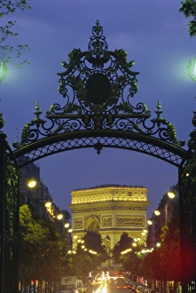 Arc de Triomphe, Paris, France, Europe