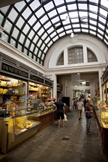 Covered Markets Prints: Arcade market, Modena, Emilia Romagna, Italy, Europe