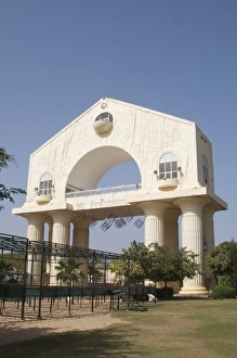 Dayime Prints: Arch 22, Banjul, Gambia, West Africa, Africa