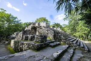 The archaeological Maya site of Coba, Quintana Roo, Mexico, North America