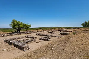 Gujarat Prints: Archaeological Park, UNESCO World Heritage Site, Dholavira, Gujarat, India, Asia