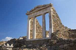Traditionally Greek Prints: Archaeological remains of the Temple of Isis