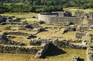 Solin Prints: Archaeological ruins of the ancient city of Solin (known as Salona by the Romans)