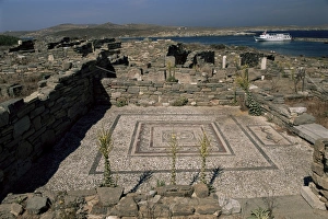 Cyclades Prints: Archaeological site