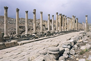 Jerash Prints: Archaeological site of Jerash