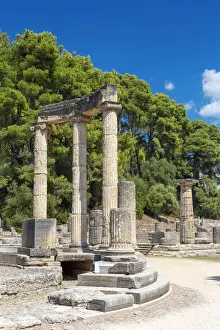 Support Prints: Archaeological Site of Olympia, UNESCO World Heritage Site, an ancient site