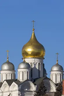 Kremlin Prints: Archangel Cathedral, Kremlin, UNESCO World Heritage Site, Moscow, Russia, Europe