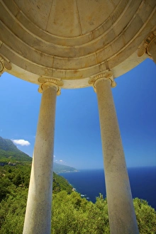 Rotunda Prints: Archdukes Rotunda, Son Marroig, Mallorca, Spain, Europe