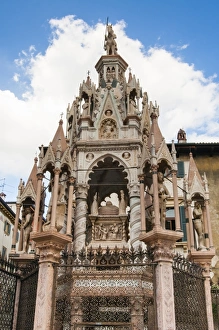 Verona Prints: Arche Scaligere, Scaligeri Tombs