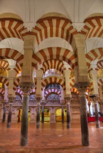 Cordoba Prints: Arches and columns, The Great Mosque (Mesquita) and Cathedral of Cordoba, UNESCO