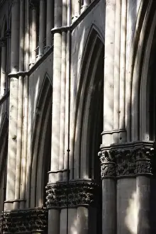 Reims Prints: Arches, Reims Cathedral, UNESCO World Heritage Site, Reims, Marne, France, Europe