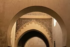 Moroccan Gallery: Architectural detail of arches in the souk
