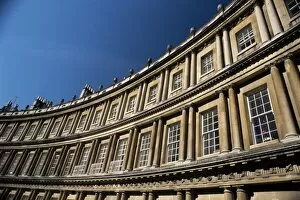 Terrace Collection: Architectural detail, The Circus, Bath, UNESCO World Heritage Site, Avon