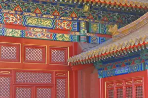 Historic Building Prints: Architectural detail, Forbidden City (Palace Museum), Beijing, China, Asia