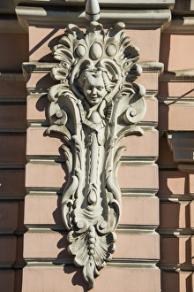 Architectural detail, St. Petersburg, Russia, Europe