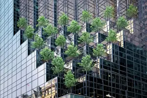 High Rises Prints: Architectural detail of Fifth Avenue