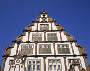 Architectural detail of gables