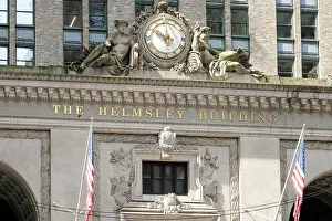 Patriotism Prints: Architectural detail of the Helmsley Building
