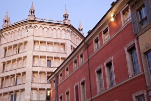 Baptistery Prints: Architecture and Baptistry, Parma, Emilia Romagna, Italy, Europe