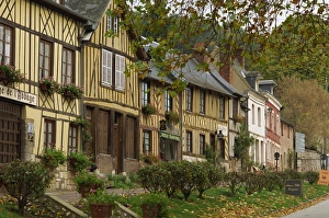 Le Bec Hellouin Prints: Architecture of Le Bec Hellouin, Haute Normandie, France, Europe