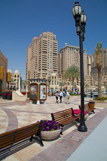 The Pearl Prints: Architecture, The Pearl, Doha, Qatar, Middle East