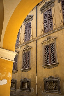 Closed Prints: Archway and architecture, Modena, Emilia Romagna, Italy, Europe