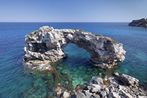 Islas Baleares Prints: Archway of Es Pontas, Cala Santany